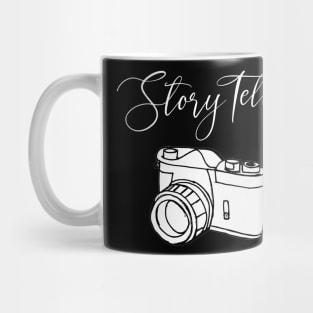 Photographer Gift for Photographer Story Teller Mug